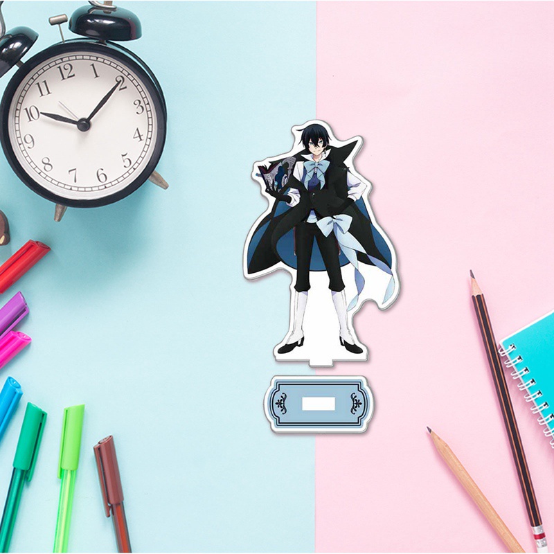 Mô hình để bàn bằng acrylic hình nhân vật anime đứng the case study of vanitas