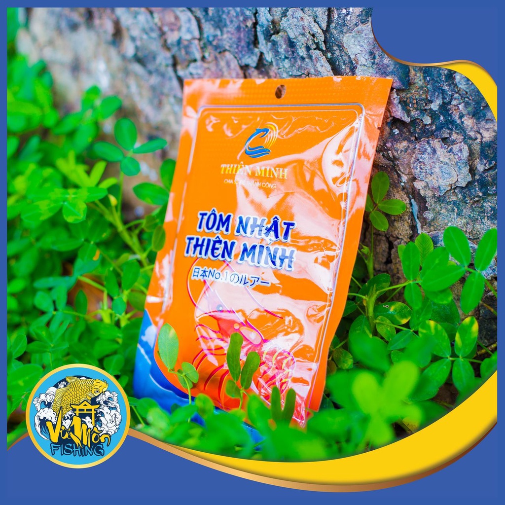 MỒI CÂU CÁ  Bột Tôm Nhật Thiên Minh  - VŨ MÔN NINH BÌNH