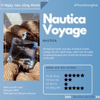 Thơm một chút - Nước hoa Nautica Voyage