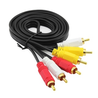 Dây loa av 6 đầu jack hoa sen rca dài 1.5m hàng xịn