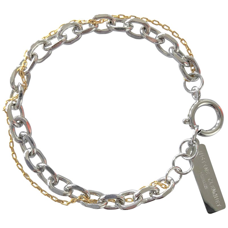 Vòng đeo tay dạng chuỗi kiểu dáng đơn giản thời trang phong cách Hàn Quốc