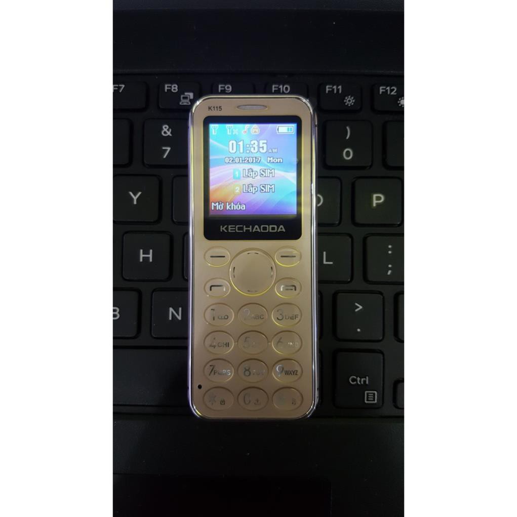 Điện thoại mini Kechaoda K115 - 2 Sim 2 Sóng - Hỗ Trợ Thẻ Nhớ Nghe Nhạc