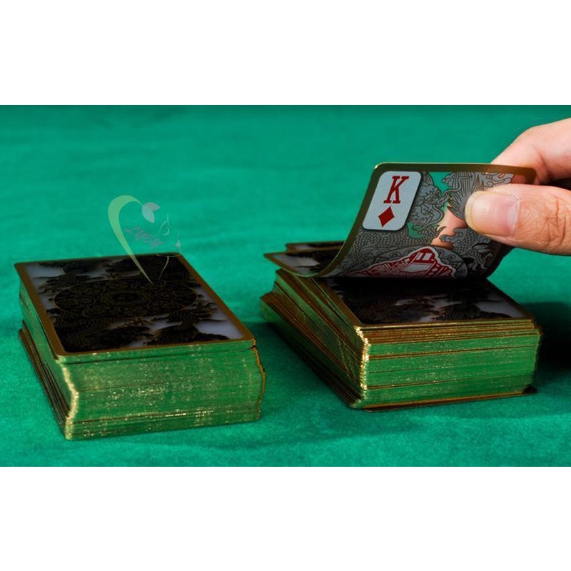 Bộ bài Poker bằng PVC trong suốt chống thấm nước chất lượng cao