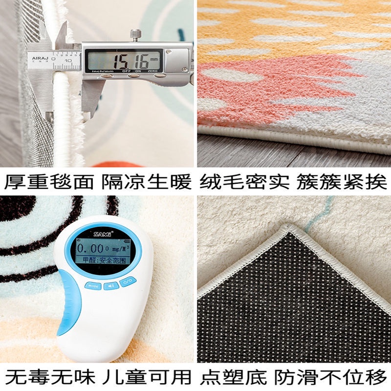 Thảm Trải Sàn Họa Tiết Hoạt Hình Đáng Yêu Trang Trí Nhà Cửa