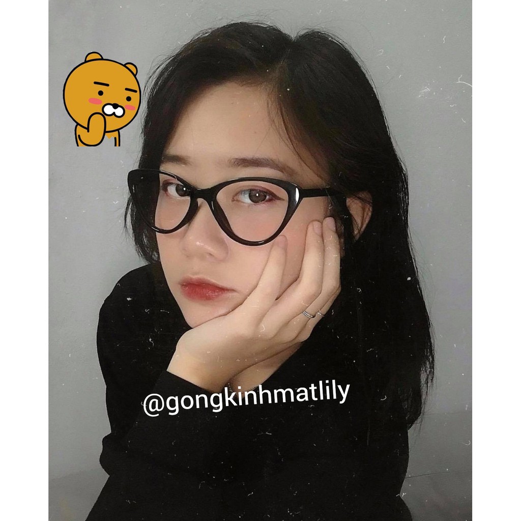 Gọng Kính Cận Mắt Mèo Thời Trang Hot 2383 - Gọng Kính Mắt Mèo Kiểu Dáng Hàn Quốc
