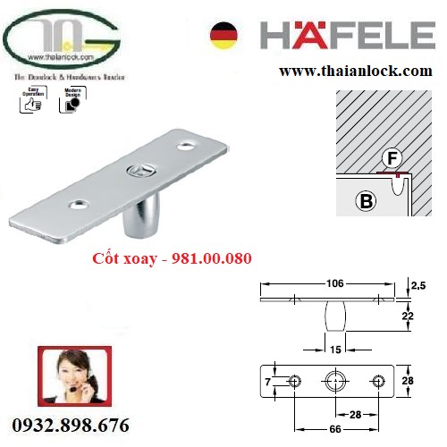 Cốt xoay - 981.00.080