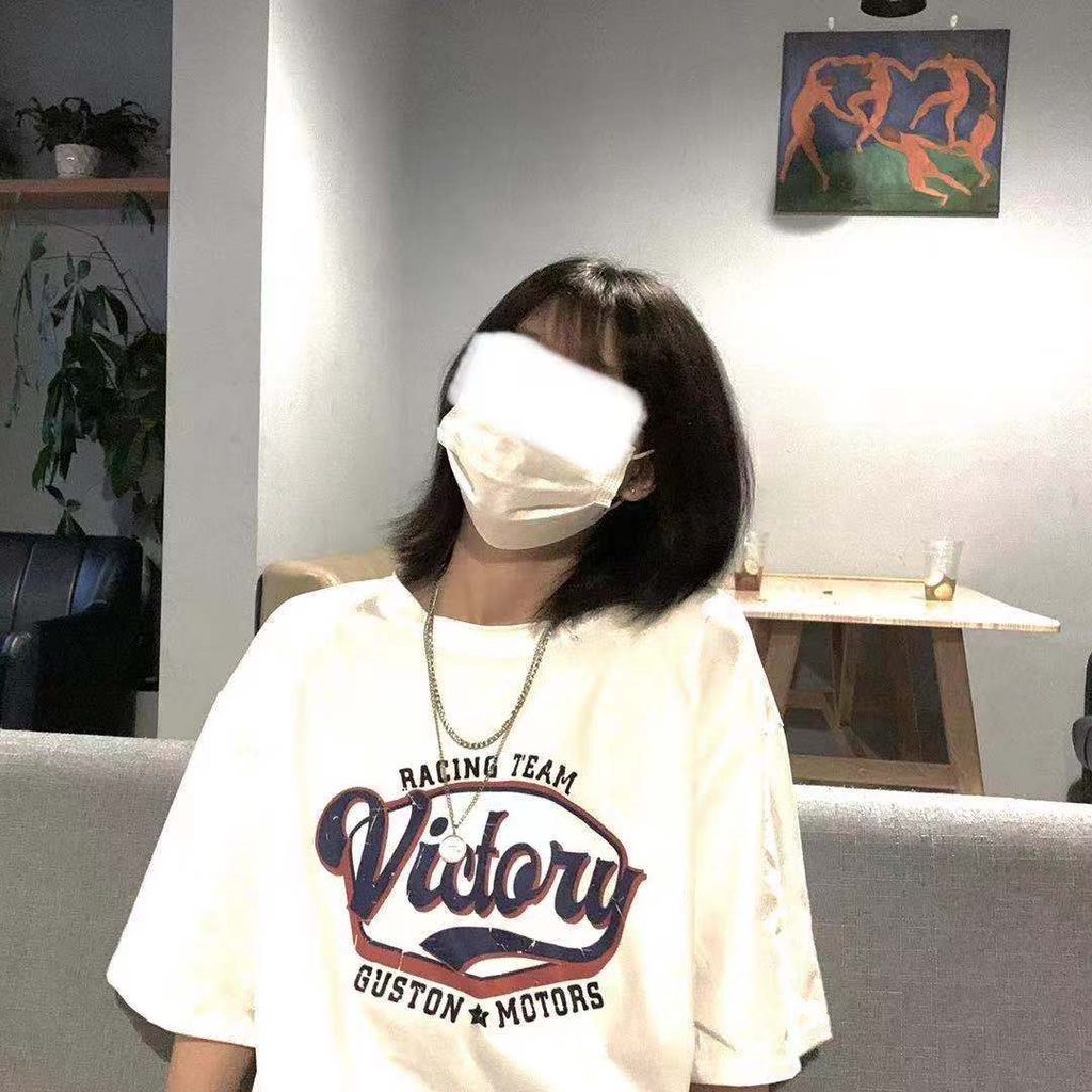 NRVP Áo Thun Cotton Tay Ngắn Cổ Tròn Màu Trơn Thời Trang Dành Cho Nữ