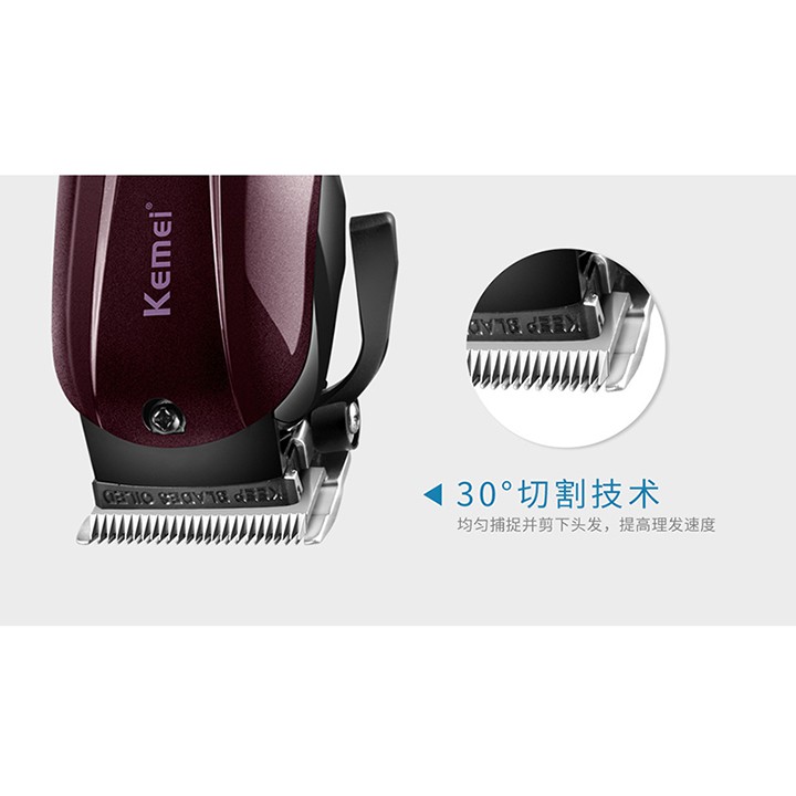 Tông đơ cắt tóc không dây Kemei KM-2600 chính hãng dành cho AE baber và thợ tóc