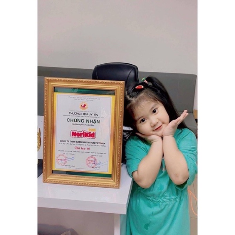 [Mẫu Mới] Sirô Ăn Ngon Norikid Plus Cho Bé Của Nhật Bản hộp 20 ống