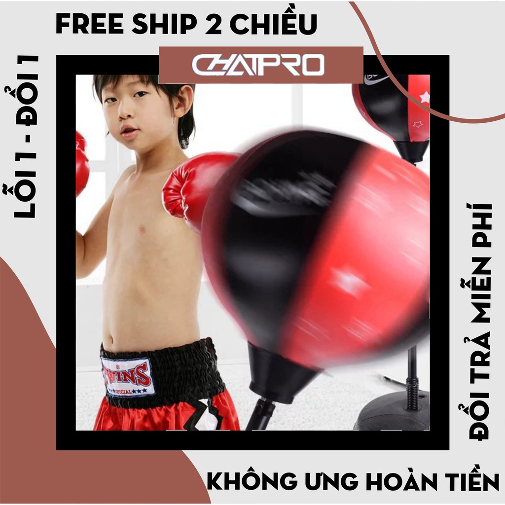 bộ đồ chơi đấm bốc cho bé, bộ đấm bốc boxing cho bé luyện tập phản xạ