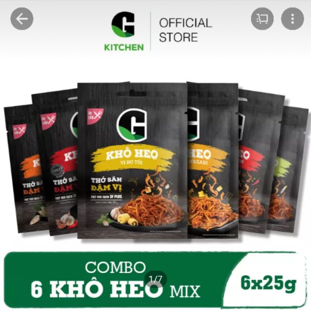 COMBO KHÔ HEO MIX