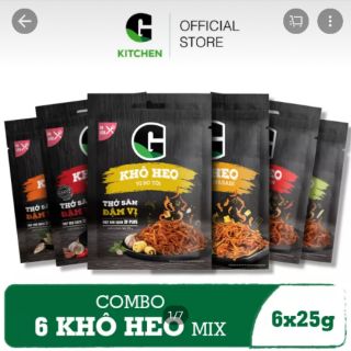 Combo khô heo mix