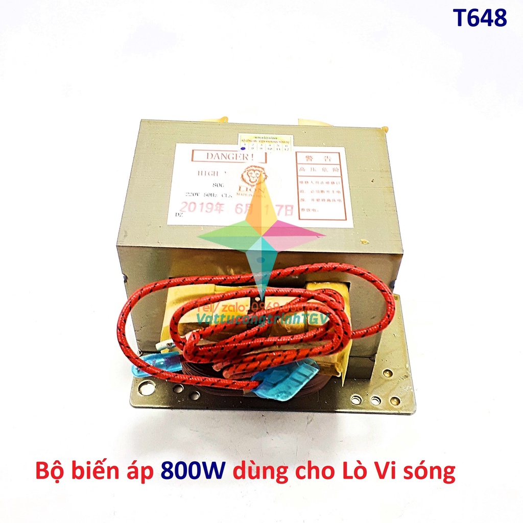 Bộ biến áp nguồn Lò vi sóng AC220V công suất 800W
