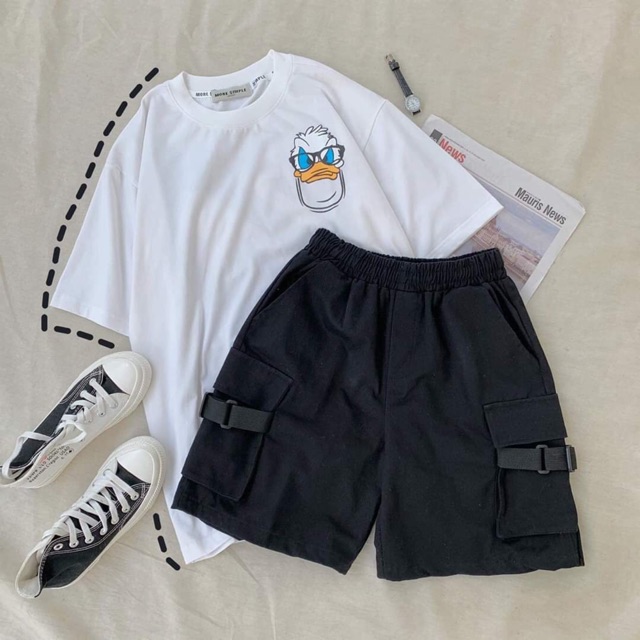 Quần short nam WIND Unisex bóng rổ chữ V dọc, quần đùi lửng thể thao thời trang nam nữ | BigBuy360 - bigbuy360.vn