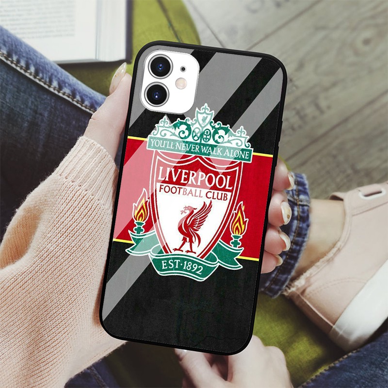 ⚡️Ốp điện thoại in logo Liverpool siêu đẹp ⚡️ốp đen nhám iphone 6s/6/7/8 plus/x/xr/xs max/11 pro max/12 promax SPORT0086