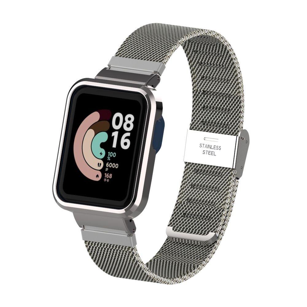 MYRONGVN Set Dây Đeo Kim Loại Dạng Lưới Thời Trang Cho Đồng Hồ Thông Minh Xiaomi Mi Watch Lite Redmi