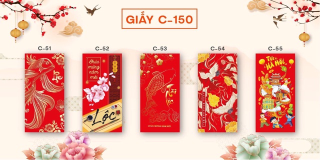 Combo 200 bao lì xì năm 2021