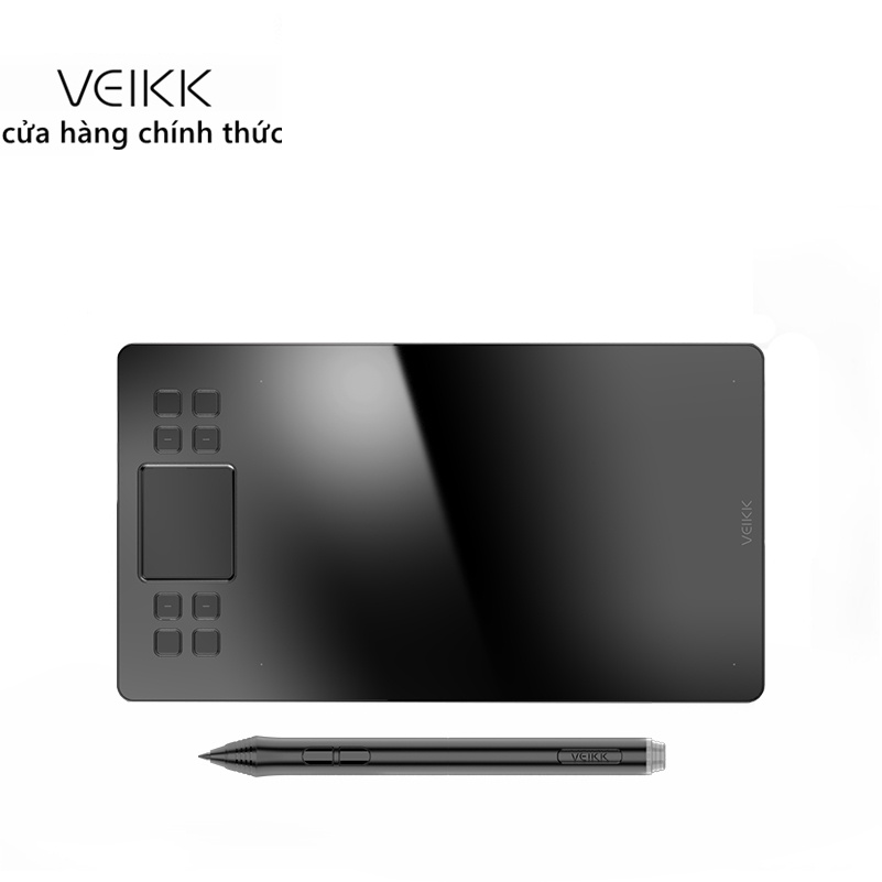 Bảng vẽ đồ họa kỹ thuật số Veikk A50  Bảng Vẽ Điện Tử không cần pin thích hợp cho Windows Mac Android 8192 kích thước 10x6 inch
