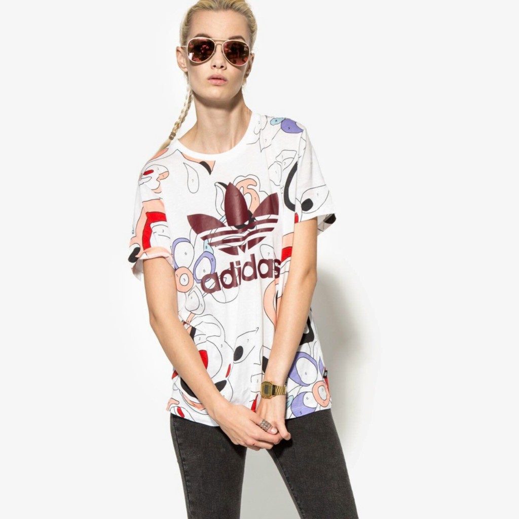 ÁO THUN ÁO PHÔNG nữ tay ngắn cổ tròn ADIDAS0165 VNXK (Hàng xuất Xịn) LOCAL BRAND 100% COTTON 4 CHIỀU_LamenstoreV