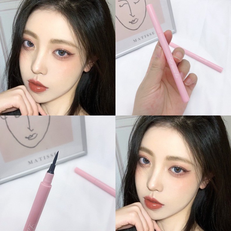 Bút Kẻ Mắt Dạ siêu mảnh Vỏ Hồng Nội địa Trung ILY