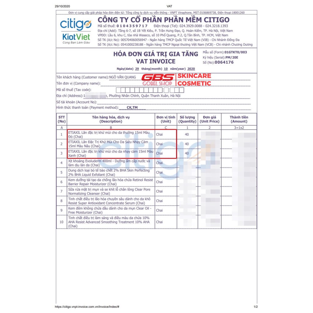 Lăn khử mùi Etiaxil nội địa Pháp 15ml mẫu mới nhất 2020 | BigBuy360 - bigbuy360.vn