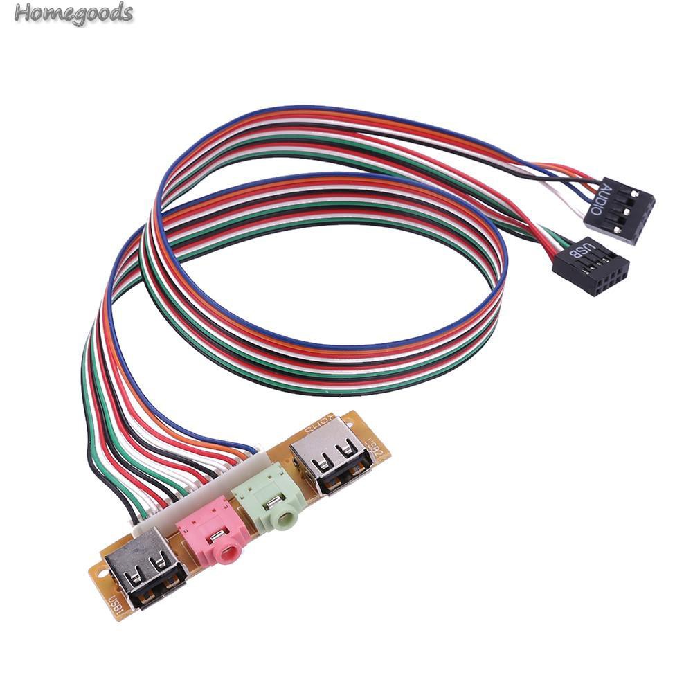 Bộ Chia Tai Nghe Usb 2.0 2 Cổng