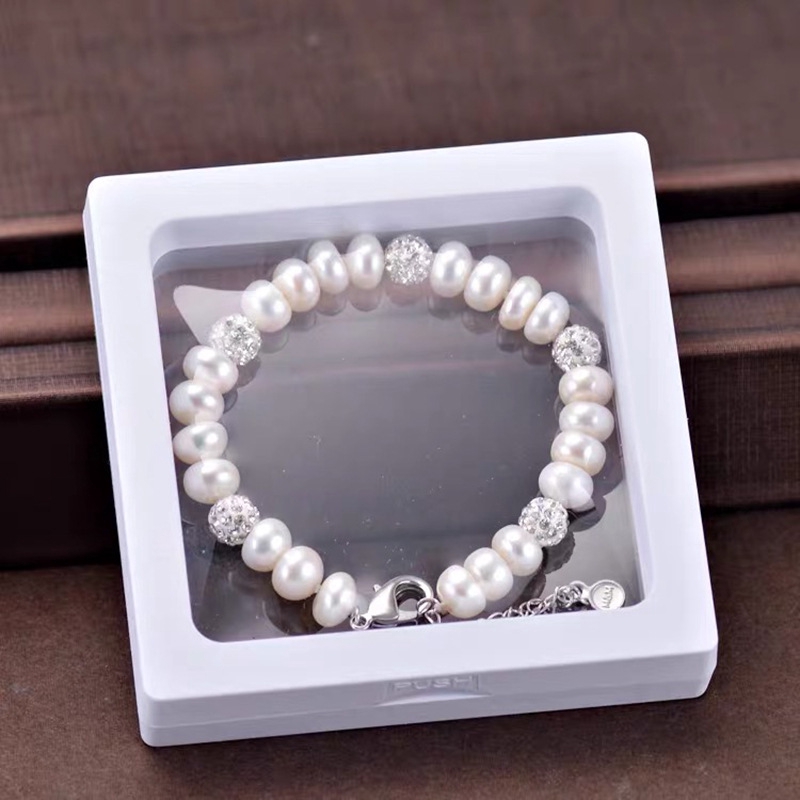 Hộp đựng trang sức hình vuông trong suốt thời trang chất lượng cao