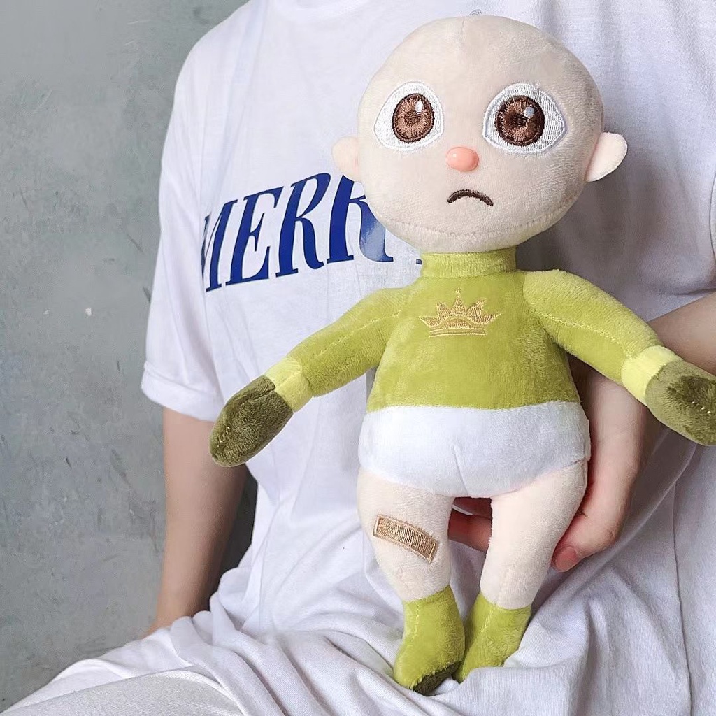 25-30cm Baby In Yellow Plush Toys Kawaii Baby Stuffed Soft Dolls Horror Game Plushie Figure Baby Toys For Children Girls Gifts