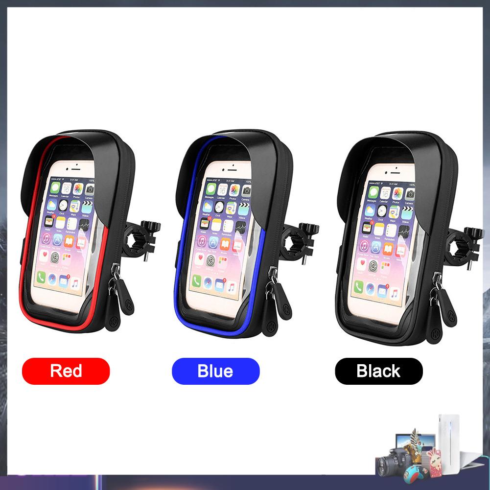 Giá Đỡ Điện Thoại Gắn Xe Máy/Xe Đạp Có Thể Chạm Màn Hình Cảm Ứng