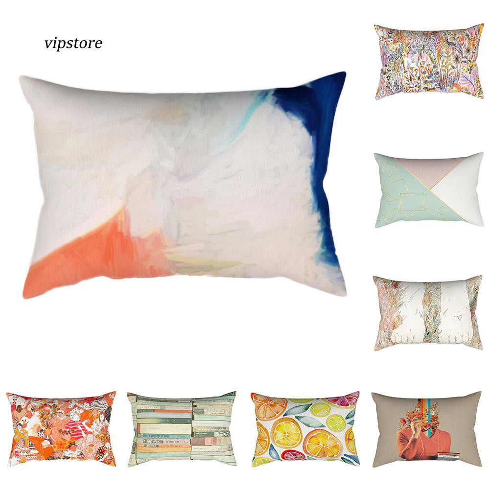 Gối hoa văn nhiều màu sắc dùng trang trí quán cà phê NTQCFPlus-6z4