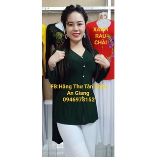 Áo bà ba trơn màukhách chọn quần trong phần giỏ hàng ạh