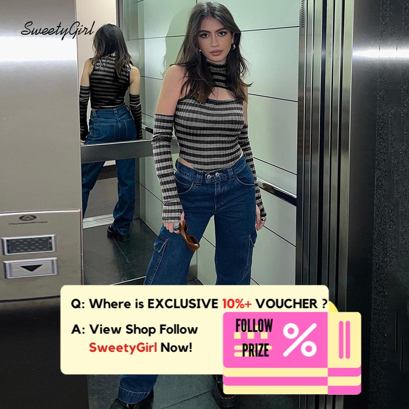 Bộ Áo Liền Quần Cổ Cao Ôm Dáng Họa Tiết Kẻ Sọc Thời Trang 2022 Cho Nữ