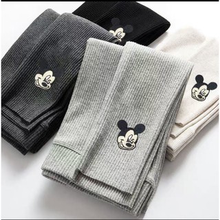 Quần legging tăm thêu micky