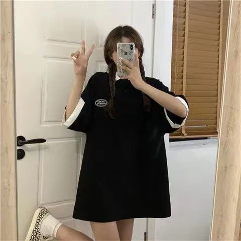 Áo polo Tay Ngắn Dáng Rộng Thiết Kế Mới Thời Trang Dành Cho Nữ