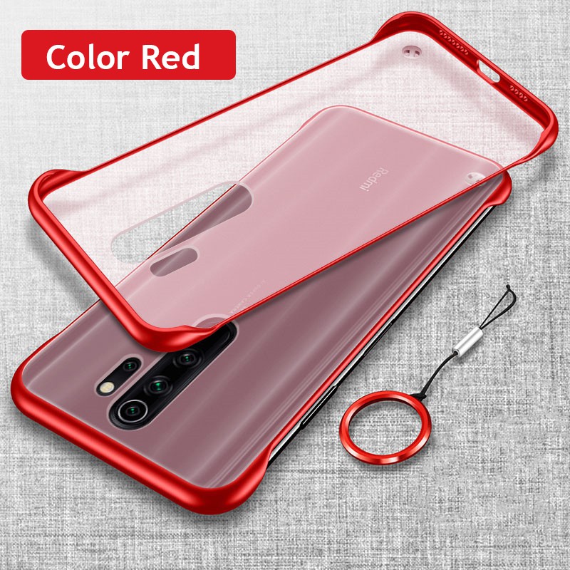 Ốp điện thoại silicone mềm + nhựa cứng chống rơi cho Xiaomi Redmi Note 8 Pro