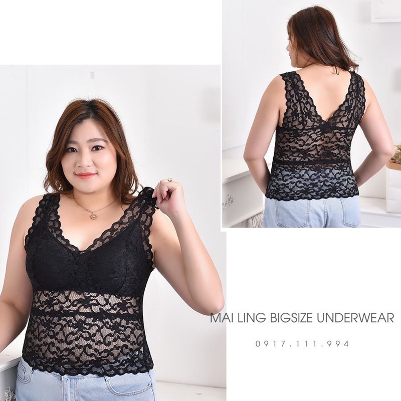 |Sẵn Đệm| Áo Bra BigSize Mặc Trong Áo Vest, Blazer, Sơ Mi