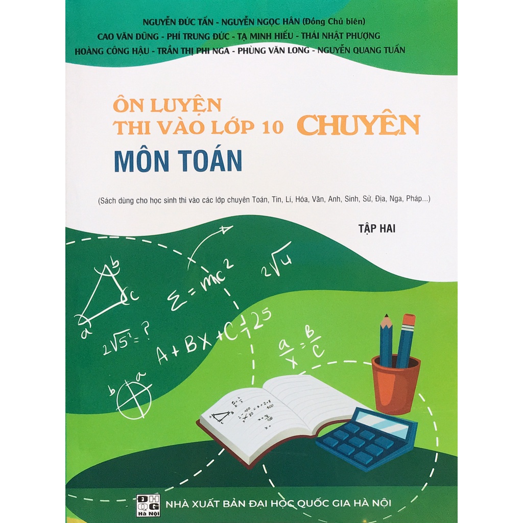Sách - Ôn luyện thi vào lớp 10 chuyên môn Toán tập 2 (FM)