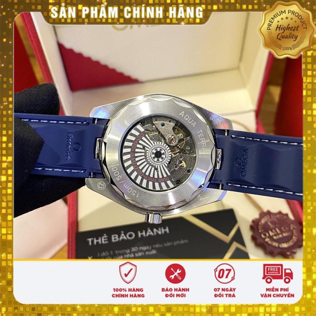 [Máy cơ - Automatic ] Đồng hồ nam omega máy cơ cao cấp - Bản mặt địa cầu - Bảo hành 24 tháng chống nước