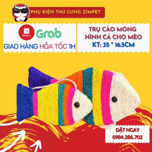 Bàn cào cá thừng to cho mèo