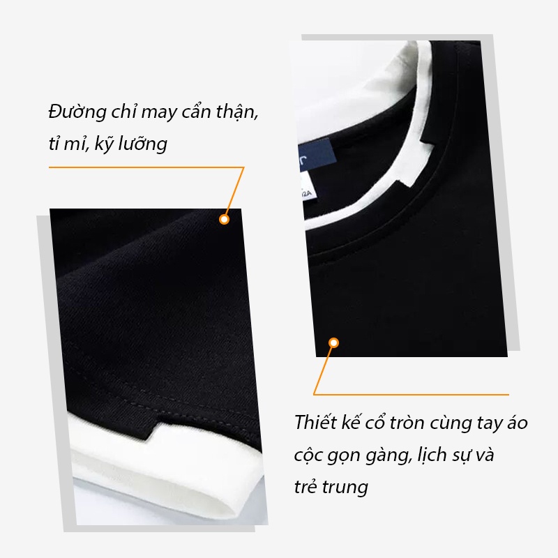 Áo thun nam, áo cotton nam thời trang thoáng mát