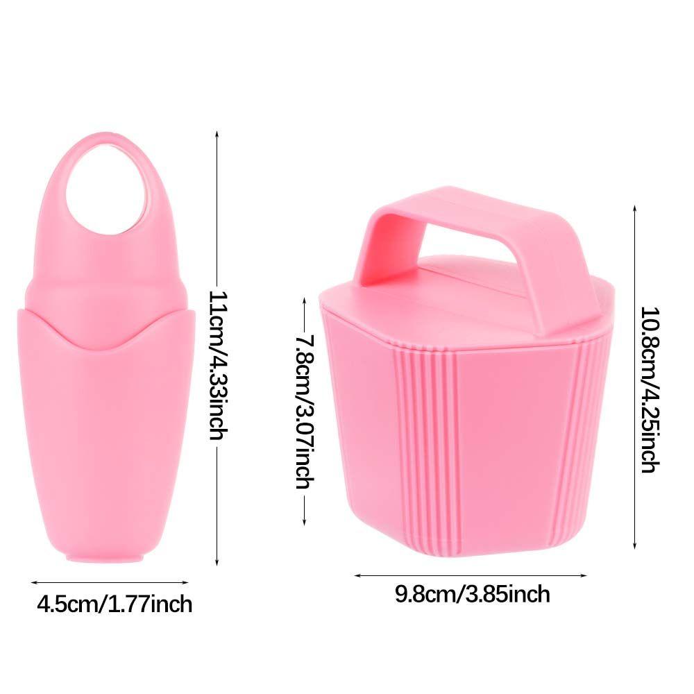 Cây Lăn Mát Xa Mặt Bằng Silicone Tiện Dụng