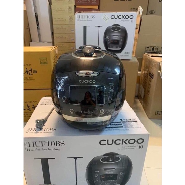 NỒI CƠM CUCKOO CAO TẦN HUF1080 Be_NỘI ĐỊA HÀN QUỐC _1,8l