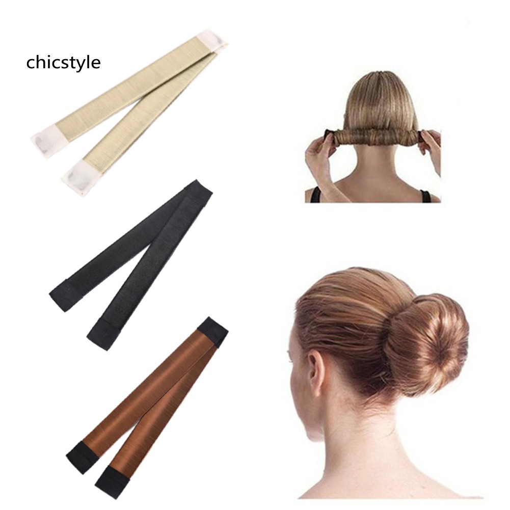 Thanh kẹp quấn/cuộn tóc bằng kim loại mỏng làm đẹp tạo kiểu DIY