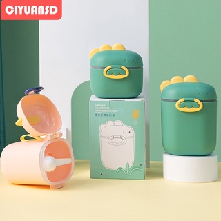 Hộp đựng sữa bột cho bé khủng long 800ml