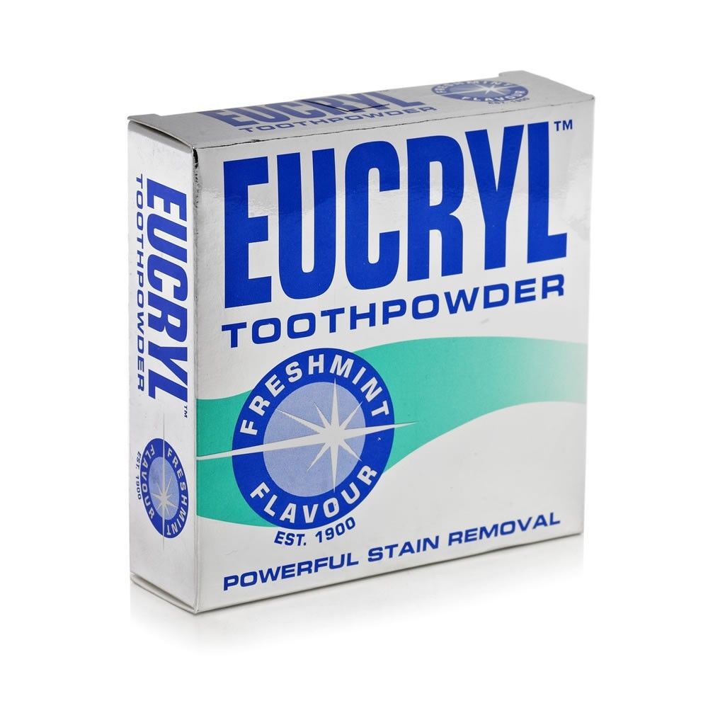 Bột Làm Trắng Răng Eucryl Tooth Powder 50g UK