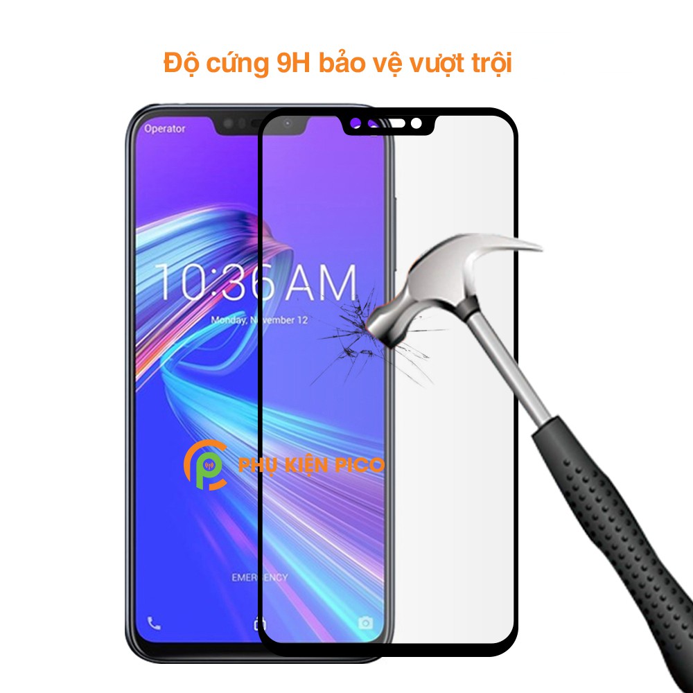 Cường lực Zenfone Max M2 full màn hình - Dàn màn hình Asus Zenfone Max M2