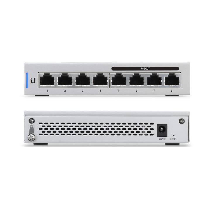 Thiết bị Switch Gigabit PoE 8 port Unifi US-8-60W - Hàng chính hãng