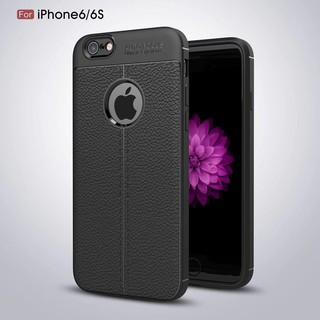 Ốp lưng iPhone 6/6s, iPhone 6plus/6splus Sillicon giả da Auto Focus