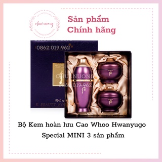 Bộ chăm sóc da Hoàn Lưu Cao The History Of Whoo 3 món_date mới nhất
