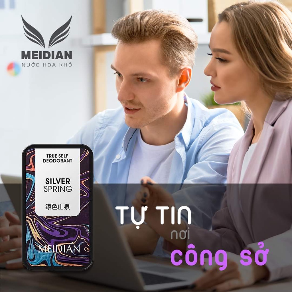 Nước hoa khô nam tính combo 3 mùi chính hãng Median lưu hương 12 tiếng